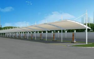 集贤县膜结构停车棚